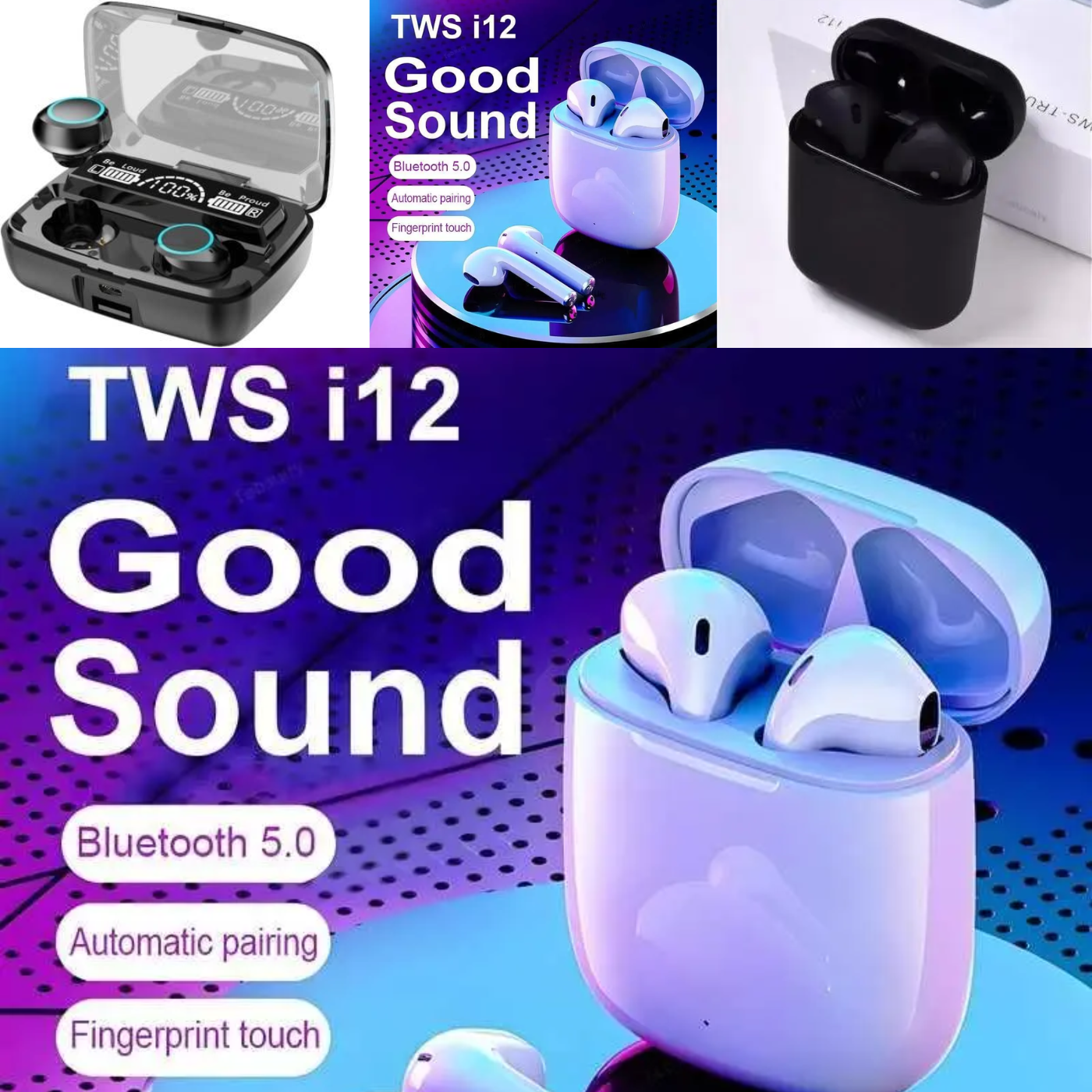 TWS Wireless Bluetooth Earbuds Collection